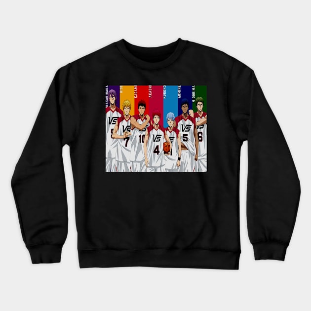 Kuroko No Basket, Basketball Crewneck Sweatshirt by RedoneDesignART